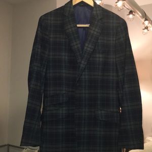 Wool Tartan Blazer